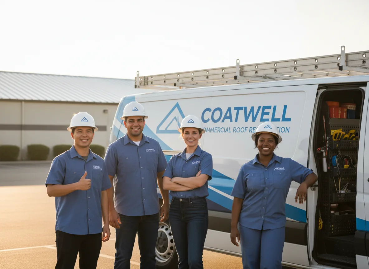 Commercial roof coating company in Andover, IL